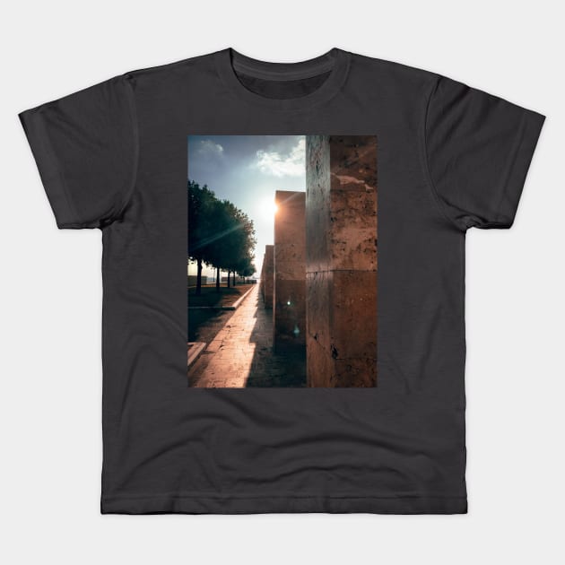 Seafront - Thessaloniki Kids T-Shirt by Scala Ad Astra Forum